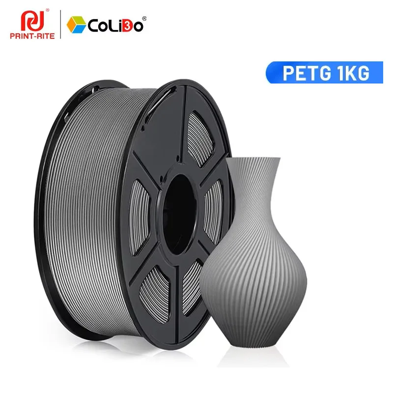 

Colido PETG Длинный шелк 1KG 1,75 мм Print rite Высокостойкий 3D принтер PETG Длинный шелк 100% без пузырьков 3D печатный материал