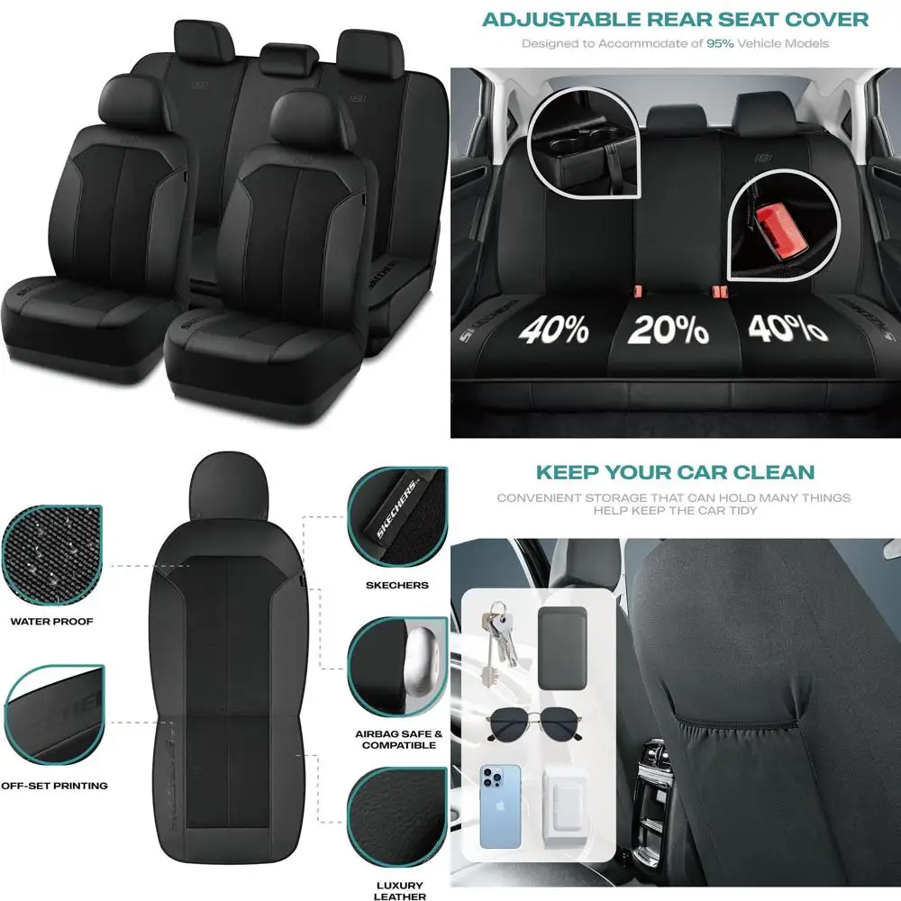 

Чехлы на автомобильные сиденья, чехлы на сиденья из ткани Оксфорд GOGA Mat, водонепроницаемые чехлы на автомобильные сиденья, полные комплекты, автомобильный универсальный чехол на сиденье для M