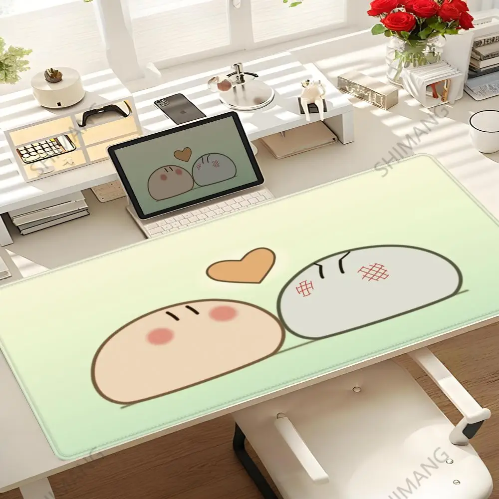 Anime Touching C-Clannad Mouse Pad Large Gaming Mouse Pad with Stitched Edges Thickened Desk Mat PC Cute Mouse Pad XAXC Desk Mat