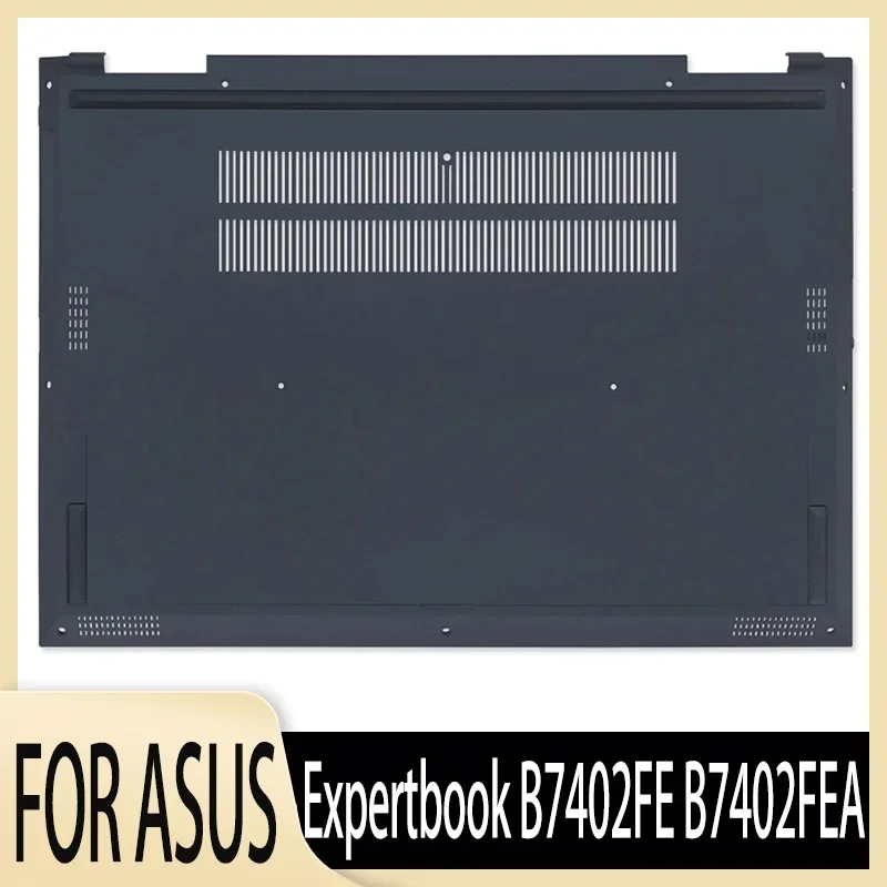 New for Expertbook B7402FE B7402FEA Notebook Bottom Shell Base Case Laptop Housings Host Lower Cover Dark Blue Accessories