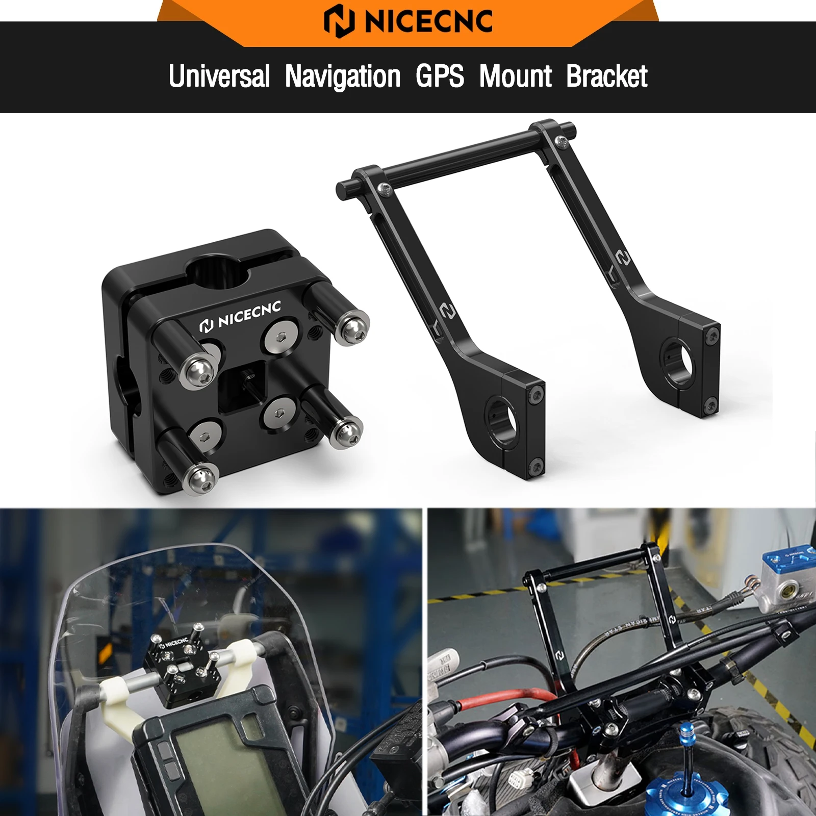 

Navigation GPS Mount Bracket For KTM 690 EnduroR SMCR 790 890 Adventure Yamaha T7 BMW R1250GS R1200GS GSA Honda Suzuki Kawasaki