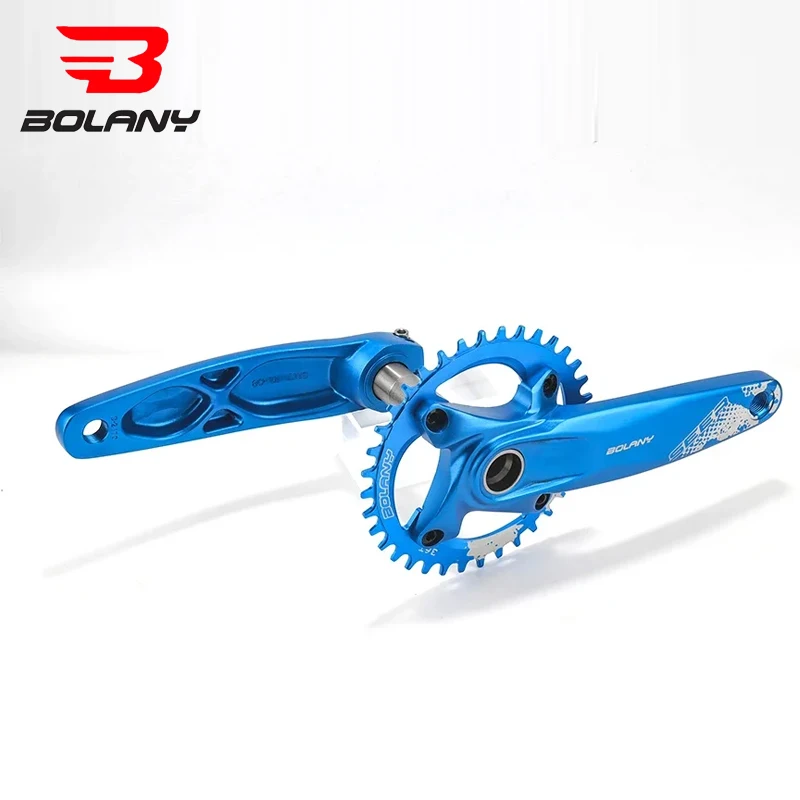 

BOLANY 170mm MTB Crankset - 34T/36T Integrated Aluminum 8-12 Speed Single Chainring Bike Accessories
