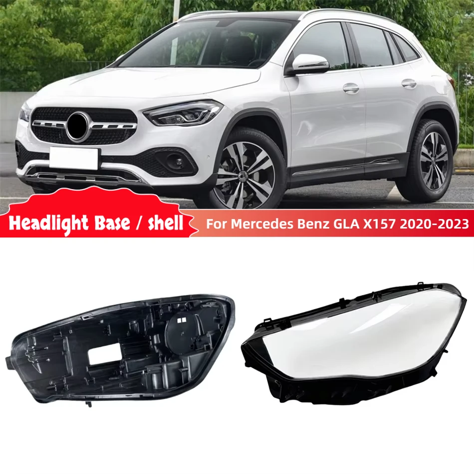 

Для Mercedes Benz GLA X157 2020 2021 2022 2023, автоаксессуары, автомобильная база, фара, корпус, фара, дом, фара