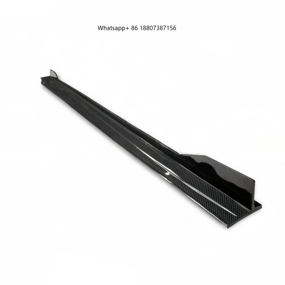 

New AD Style High-quality Dry Carbon Fiber Side Skirt Edge Suitable forBMW M2 (G87) Body Component Upgrade and Modification