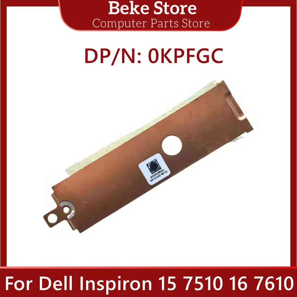 

Beke Deal4GO SLOT 1 M.2 2280 SSD Heatsink Thermal Heat Shield N91T6 KPFGC 0KPFGC Replacement For Dell Inspiron 15 7510 16 7610