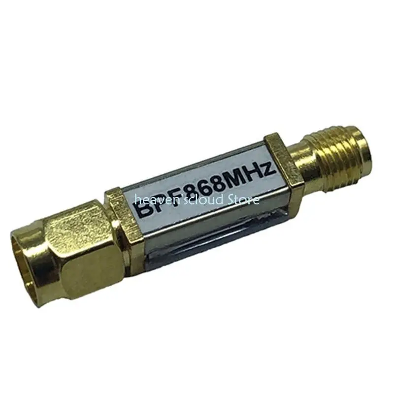 Y88B 868MHz RFID Bandpass Filter แบนด์วิดธ์ 867-869MHz SMA การสูญเสียการแทรกขนาดเล็ก