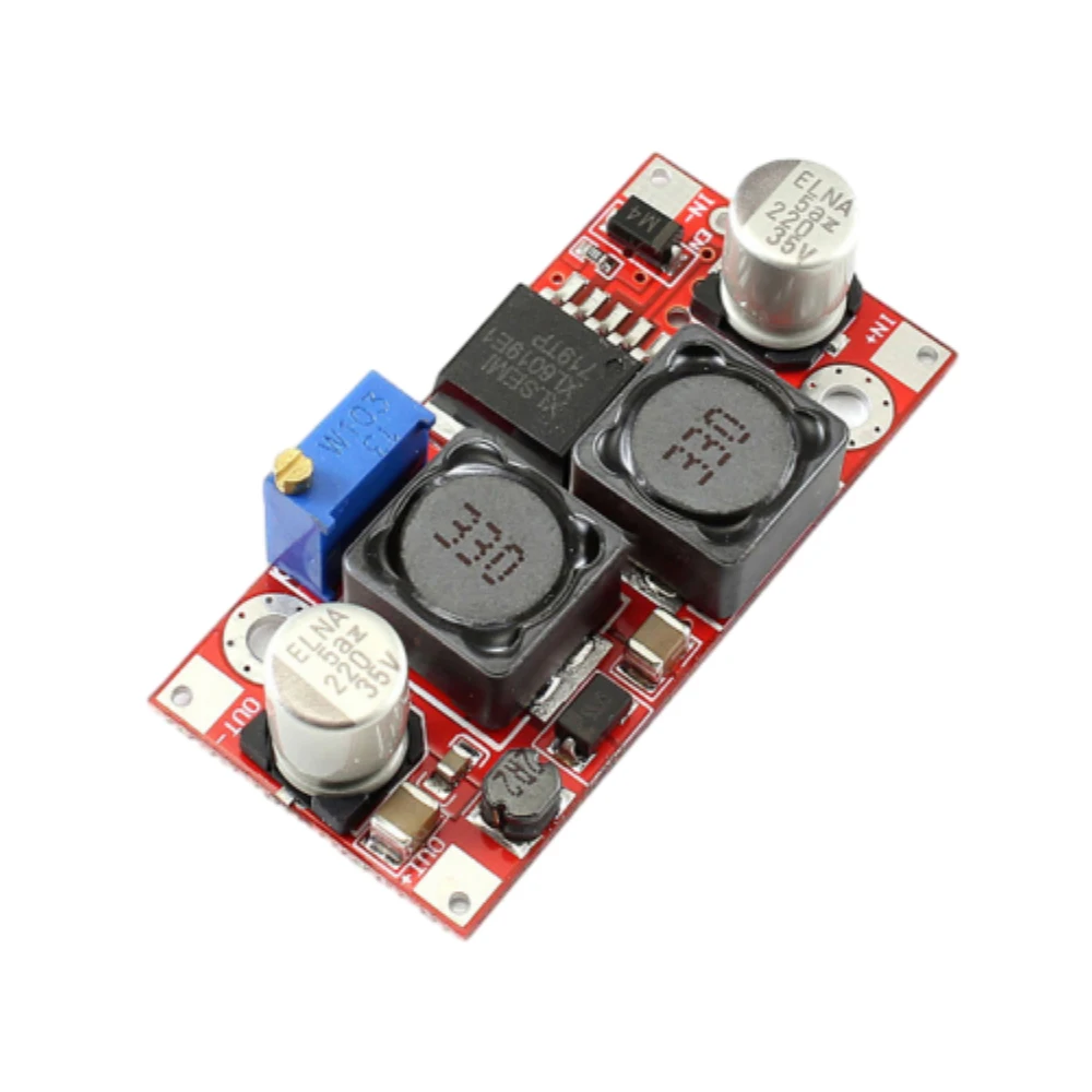 DC-DC Converter Adjustable Boost buck Power Supply Module DC5V-32V to DC1.2-35V 1.5A Step-up and Step-Down Power Supply Board