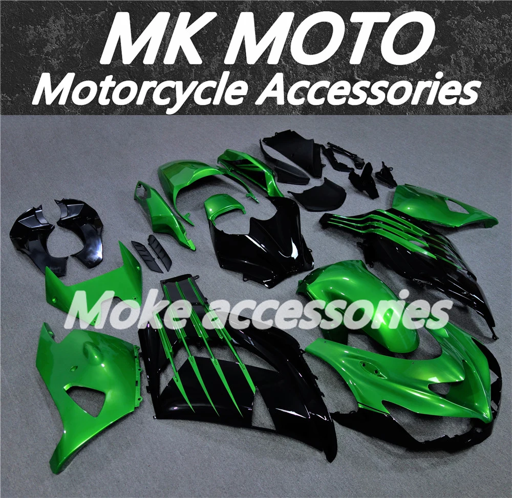 Fairings Kit Fit For Ninja Zx-14r 2012 2013 2014 2015 2016 2017 2018 Bodywork Set High Quality Abs Black Green