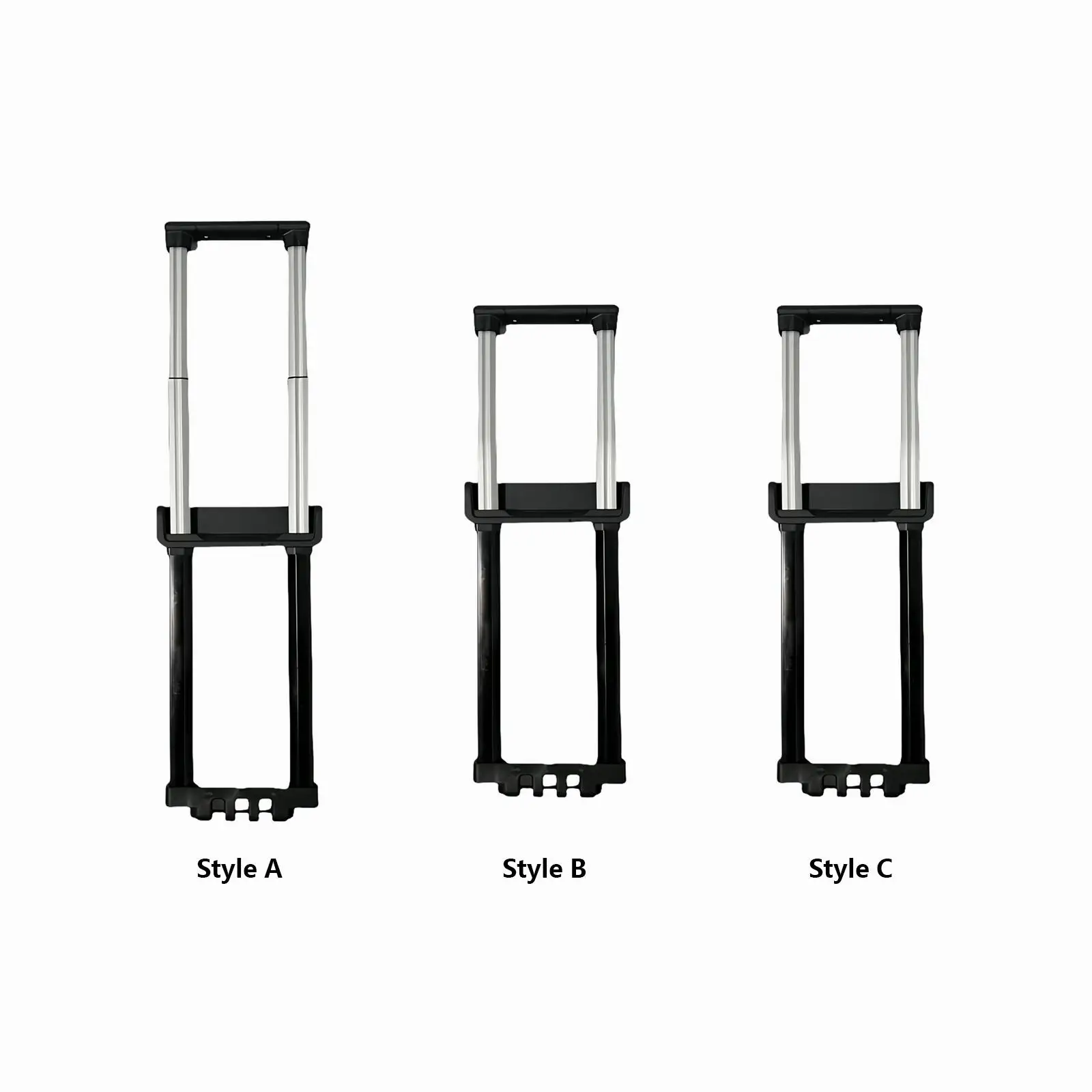 

Suitcase Telescopic Handle Easy to Use Comfortable Adjustable Portable Suitcase Pull Drag Rod for Traveling Trip Airplane