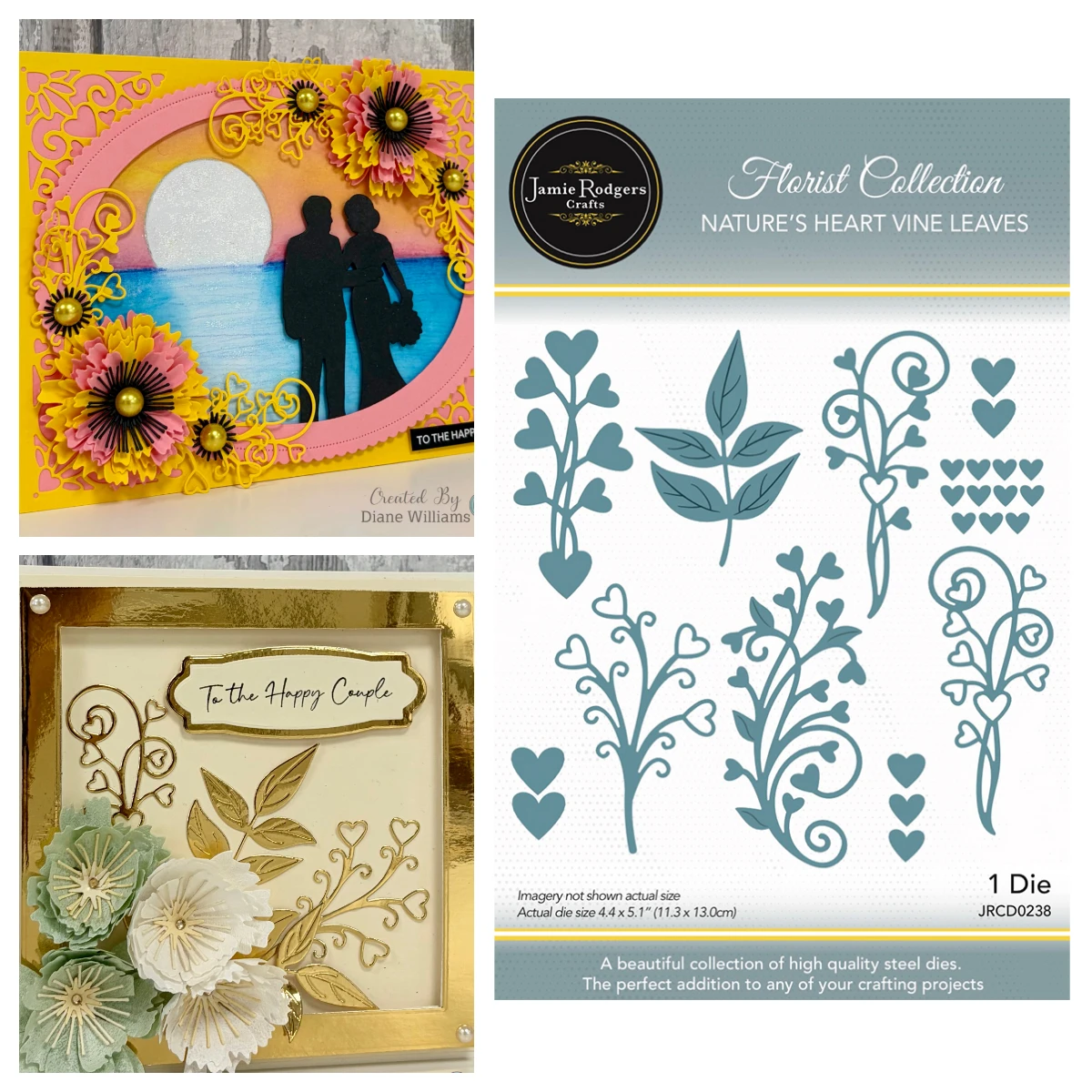 Congratulations on Your Engagement Dies Peonies Die Set to Both of You Die Church Die Set DIY Paper Craft Album August 2026 New image 3