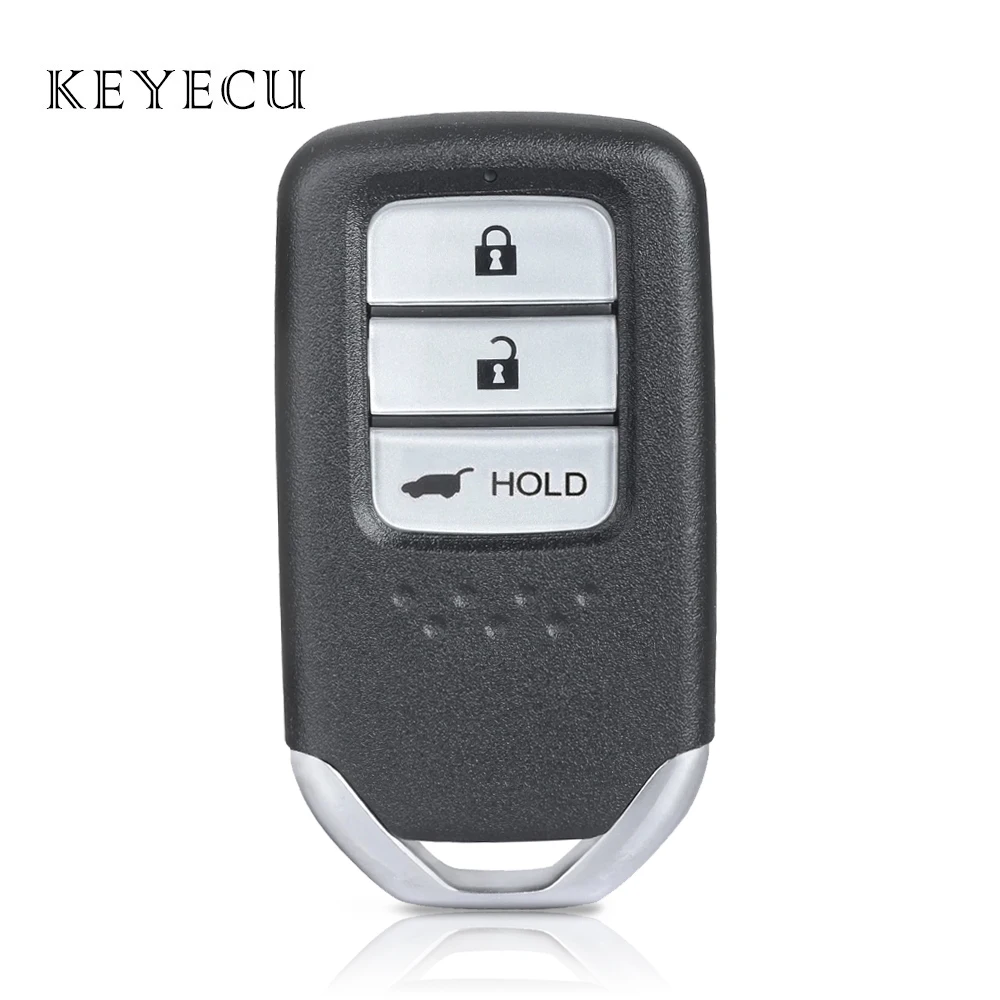 

Keyecu FCC ID: KR5V2X 433MHz Smart Remote Key Fob for Honda CRV CR-V 2015 2016 2017 2018 A2C98319100, A2C98318300, 72147-TLA-T11