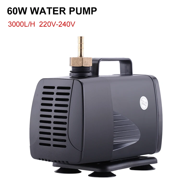 

60W 3.0M Submersible Water Pump 3000L/H Lift For CNC Router CO2 Laser Engraving And Cutting Machine Spindle Motor Cooling