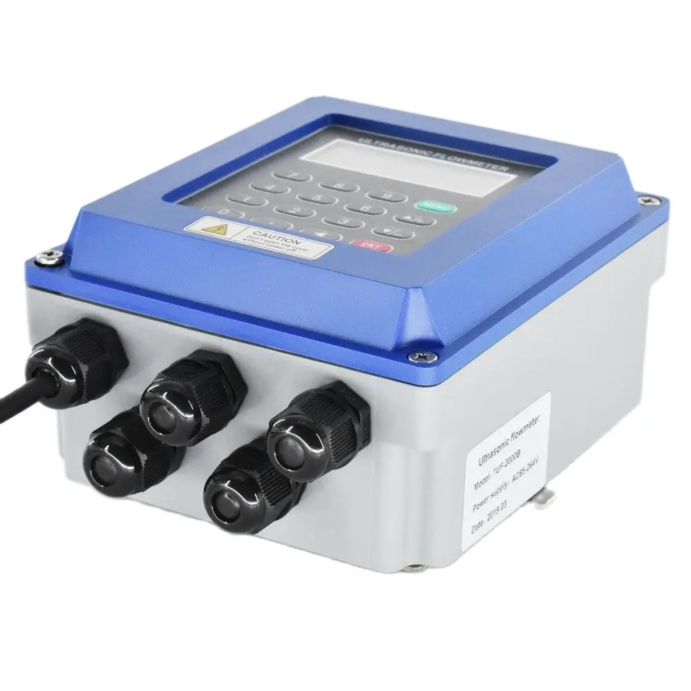 Sensor de tipo de inserción de TUF-2000B, medidor de flujo ultrasónico de agua, sensor de alta temperatura, DN50-6000mm