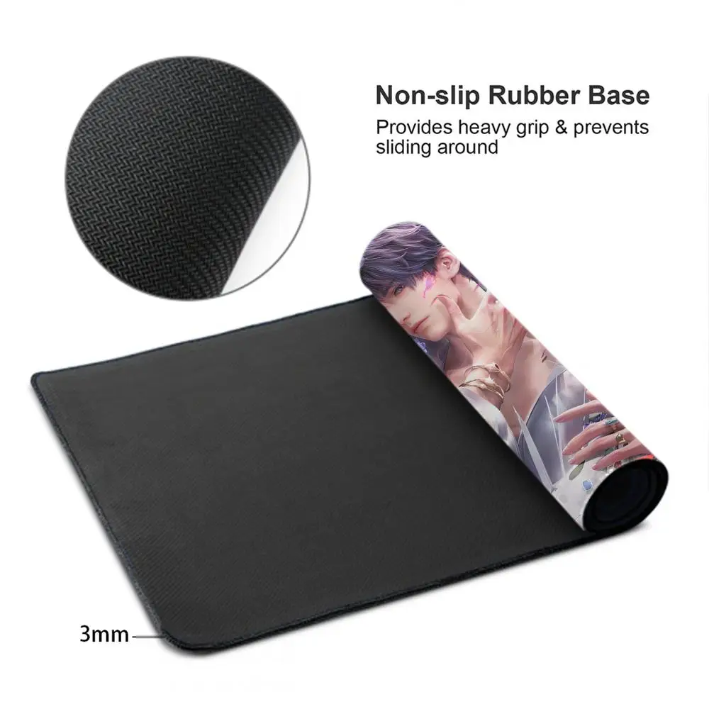 Game Rafayel Love And Deepspace Mouse Pad Keyboard Mousepad large 600X300 mm Desk Mat PC Game High definition printing Table pad
