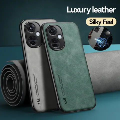 Étui magnétique en cuir suédé pour OnePlus, housse de protection, coque Capa Fundas, Nord N30 SE CE 4 3 Lite N300 5G 4G