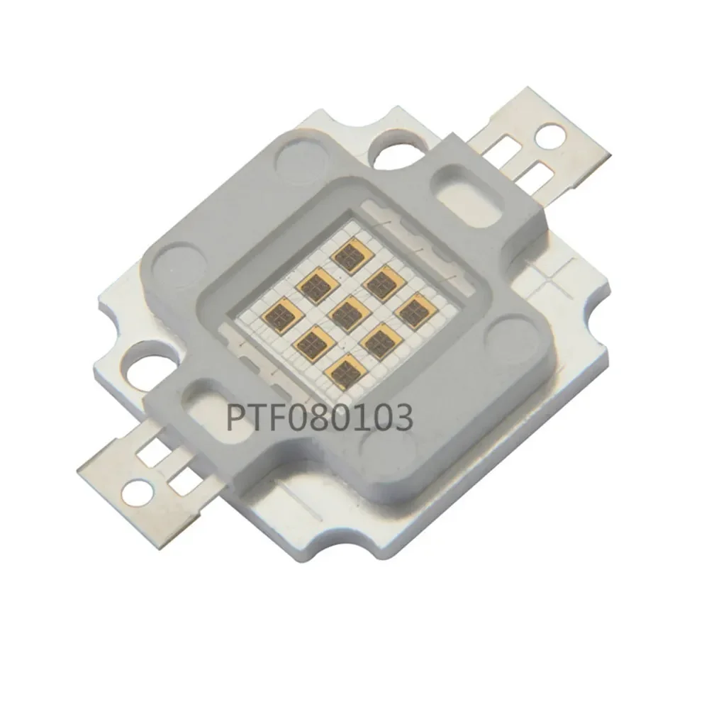 10W 850nm chip LED na podczerwień IR High Power LED Chip 850nm IR Infrared 10W Emitter Light Bead COB 850nm Night Vision CCTV Camera