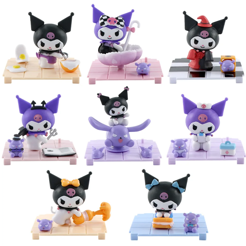 

Серия Mischief Alliance, слепая коробка, игрушка Kuromi, милая ручная модель, фигурка, модная игрушка, милое украшение для рабочего стола, автомобильные украшения в виде подарков