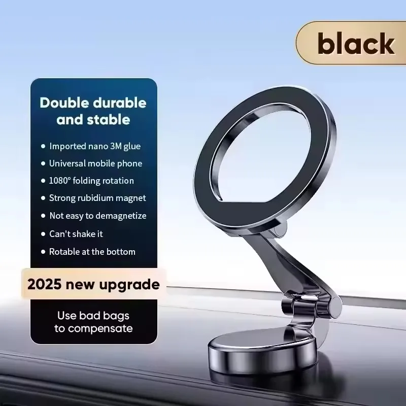 1080 حامل هاتف السيارة لمركبات Magsafe دعم المحمول للسيارة حامل هاتف الخليوي في السيارة آيفون 16 15 برو ماكس بلس