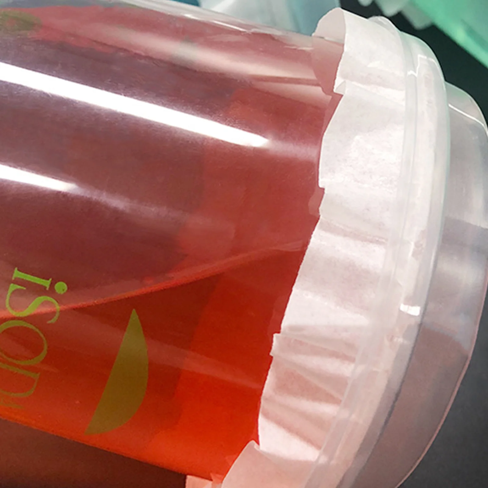 

500 Leakproof Round Paper Cup Pads Coffee Sealing Films Durable Disposable Paper Protection for Beverage Cups Cup Sealing Films