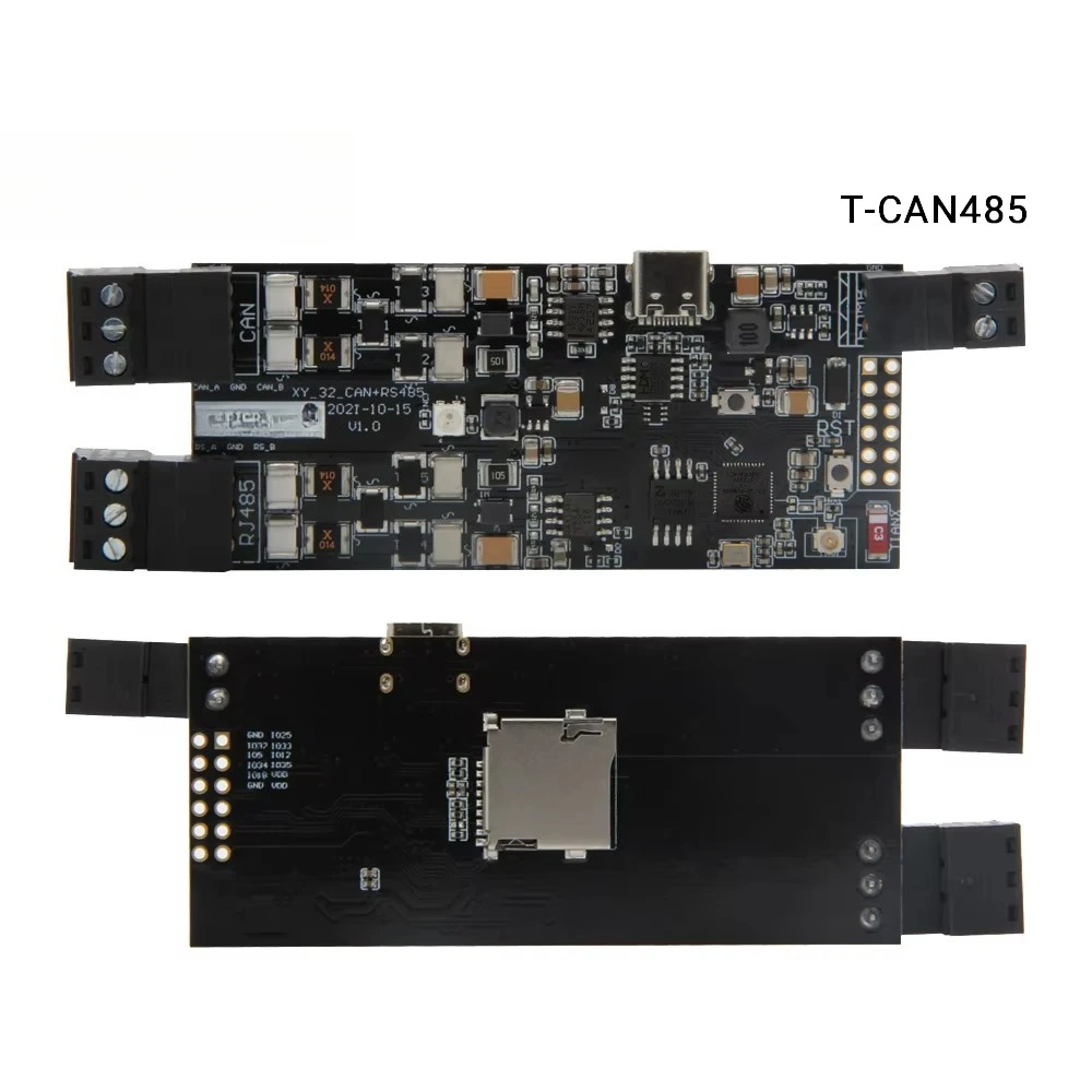 

TTGO T-CAN485 ESP32 CAN RS485 Плата Поддержка TF-карты WIFI Bluetooth Беспроводной модуль управления инженером IOT Макетная плата
