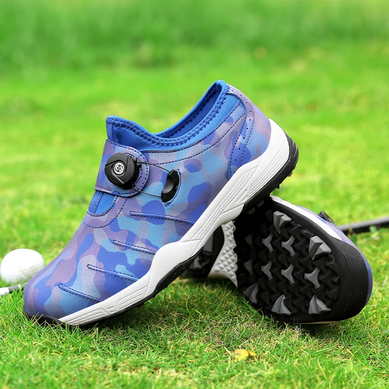

New Professional Walking Shoes For Man High Quality Golf Shoe Men Outdoor Lawn Walking Shoe Comfortable Man Golf Sneakers