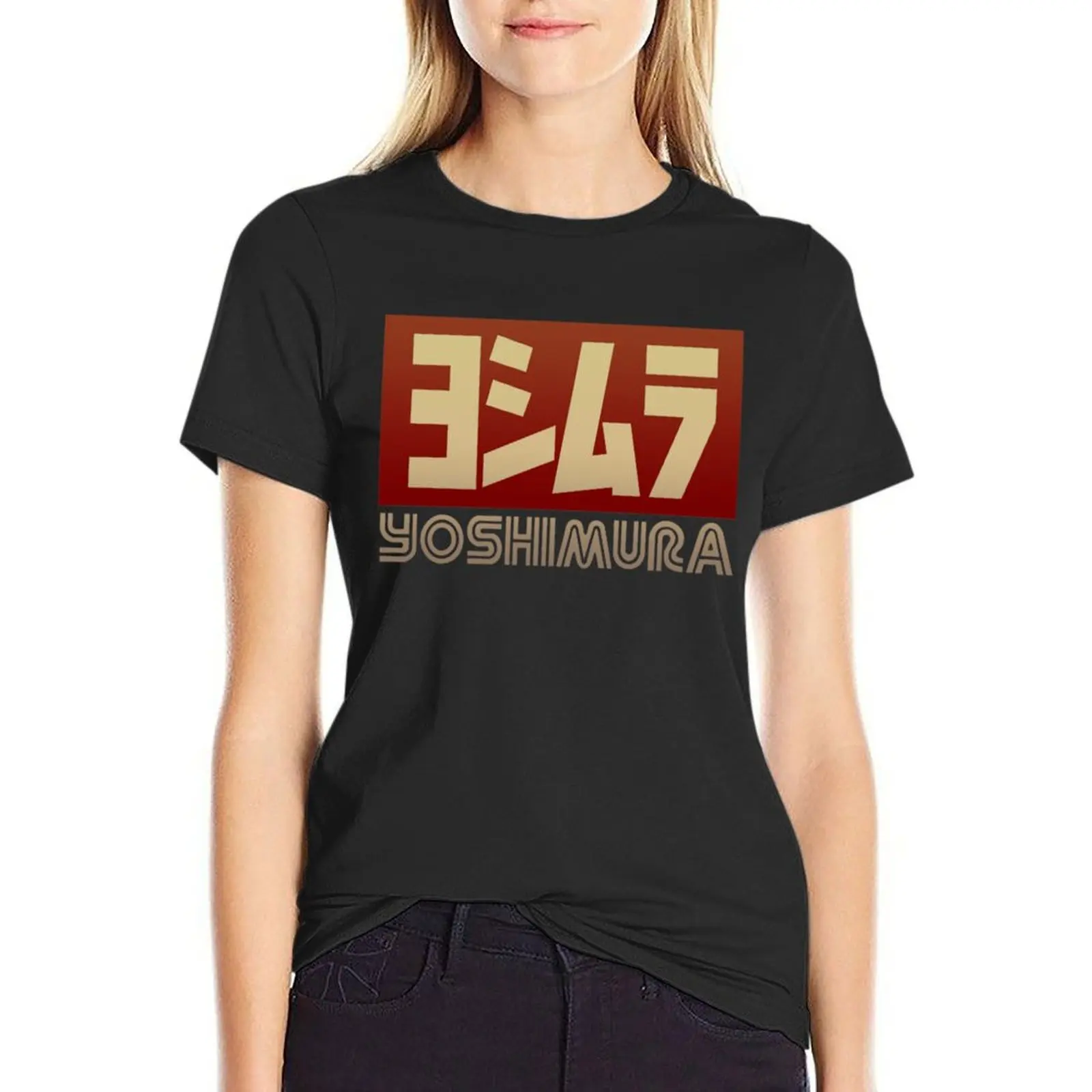 Yoshimura T-Shirt customizeds blacks blanks sports fans designer clothes Women luxury