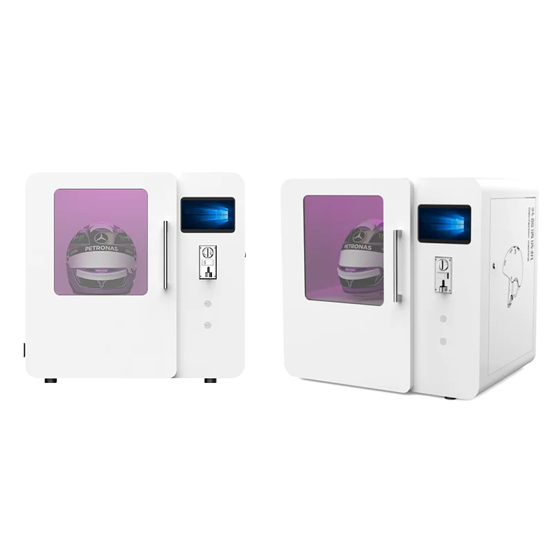 Commercial Small Helmet Washing Holder or Coin Payment Helmet Dryer Helmet Washing Vending Machine