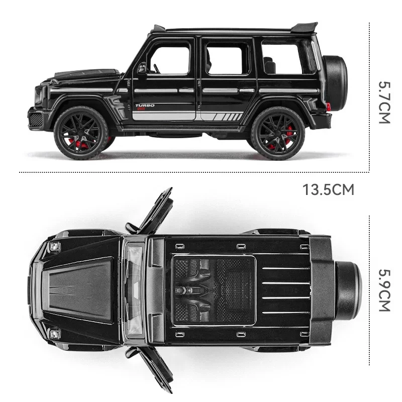 1:36 바박스 G800 SUV 자동차 다이캐스트 & 장난감 자동차 금속 장난감 자동차 모델 고시뮬레이션 후진 수집용 장난감 어린이용