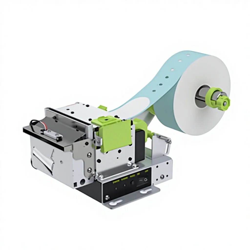 Cashino KP-212B 2-Inch Embedded Thermal Printer Auto Cutter Linux/Android Compatible RS232 for Kiosk Label Wristband Printing