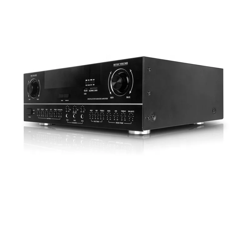

MA-250 MA-350 MA-450 Mini 2-Channel 2U Karaoke Power Amplifier 250W 350W 450W*2CH Pure Copper Transformer for KTV Room