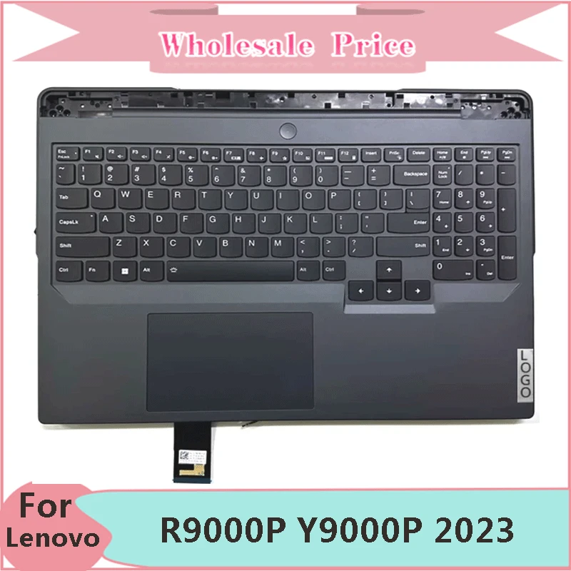 

New Original For Lenovo R9000P Y9000P 2023 Legion Pro 5 16ARX8 IRX8 Laptop Palmrest Case Keyboard US English Version Upper Cover