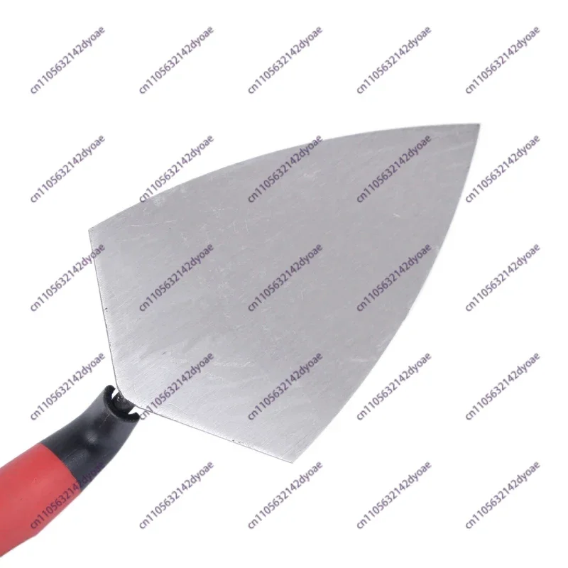 5/6/10/11/12 Inch Putty Knife Brick Trowel Laying Carbon Steel Blade Pointing Plaster Tool Carbon Steel