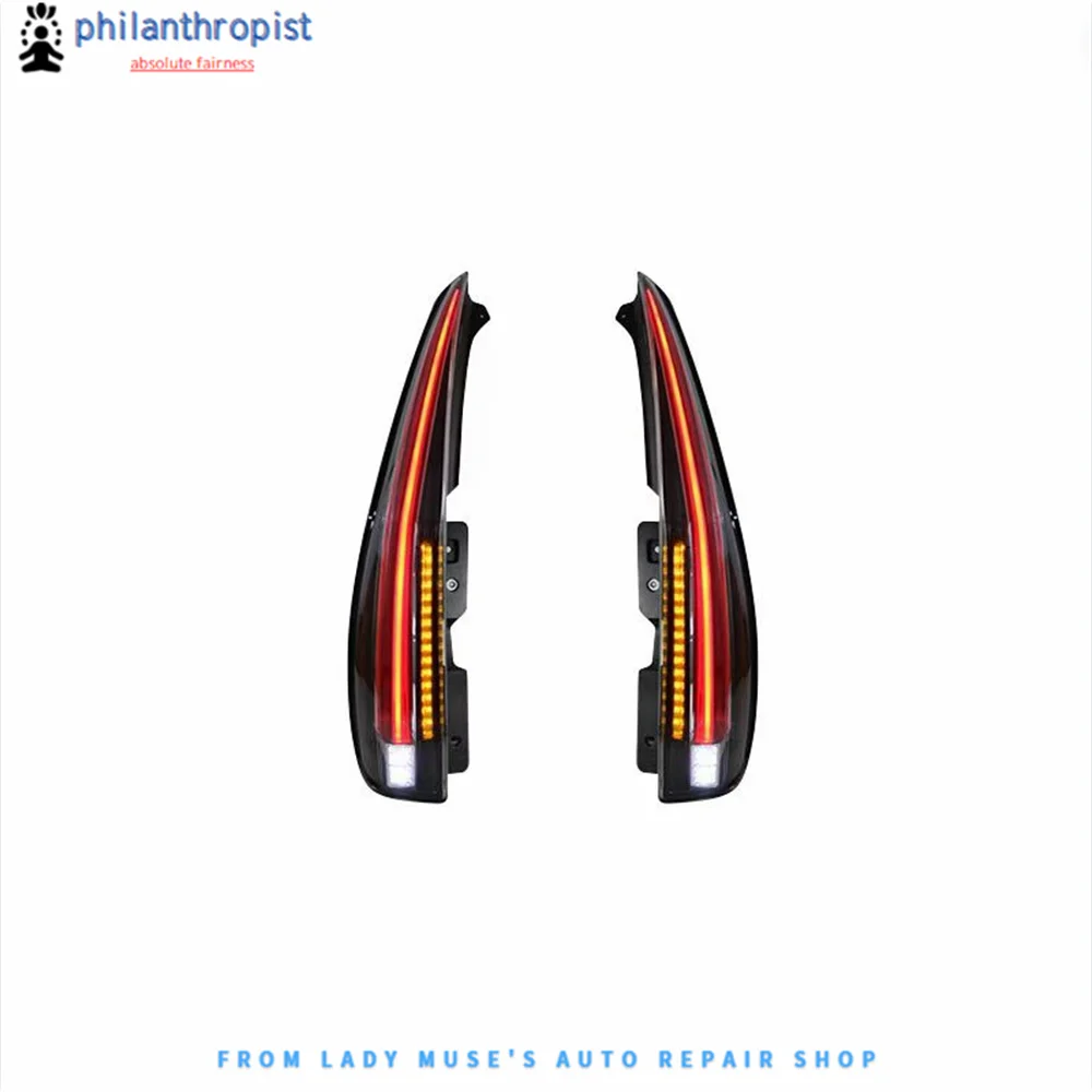 Tailligt Assembly for Cadillac Escalade 2007-2014 LED Driving Light LED Brake Light LED Sequential Turn Signal