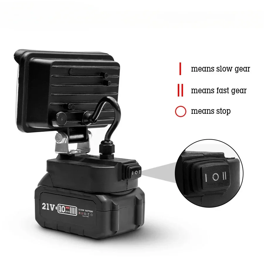 Imagem -06 - Luz Led Portátil para Bateria Makita Holofotes Portáteis sem Fio Trabalho ao ar Livre Pesca Ferramenta de Emergência com Usb em 4in