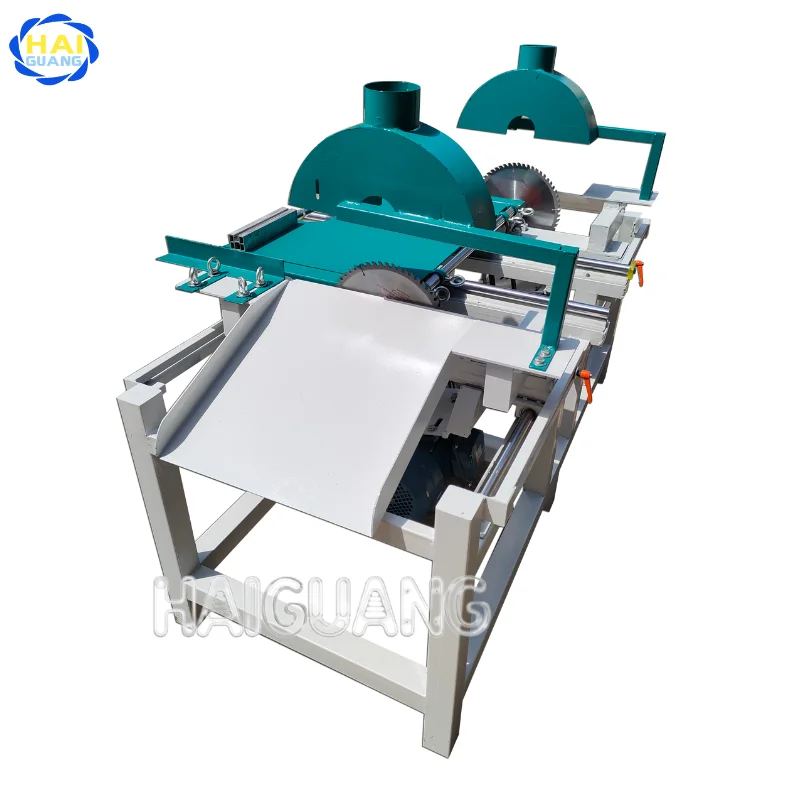 Professional Woodworking Double End Butting Saw Industrial Panel Saw Sliding Table Circular Saw Carpentry Machine Tools