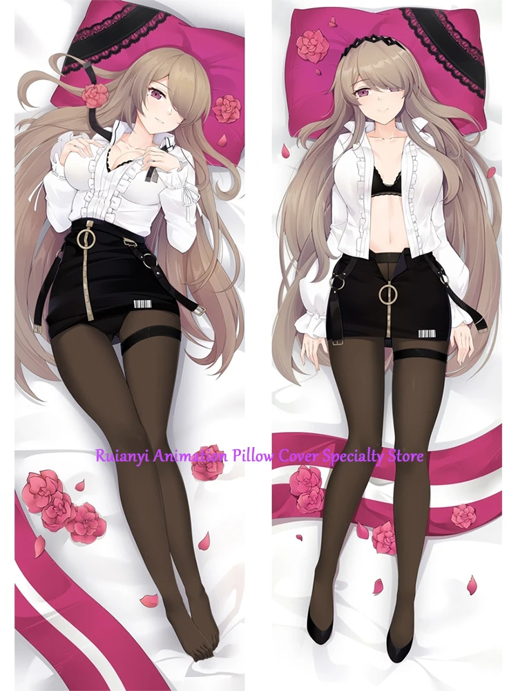 

Dakimakura Anime Honkai Rossweiss Double-sided Pillow Cover Print Life-size body pillows cover Adult pillowcase