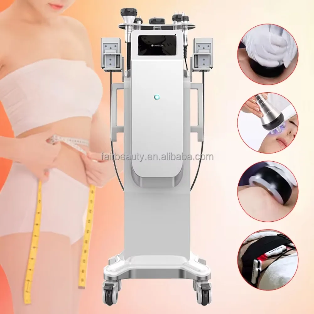 6 in 1 40k/80k Quick Lipo Weight Loss Skin Tightening Vacuum Body Slimming Beauty Device