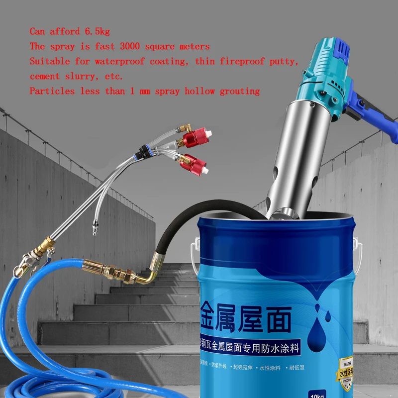 Portable Polyurethane Putty Cement Grouting Machine Multifunctional High Pressure Waterproof Spraying