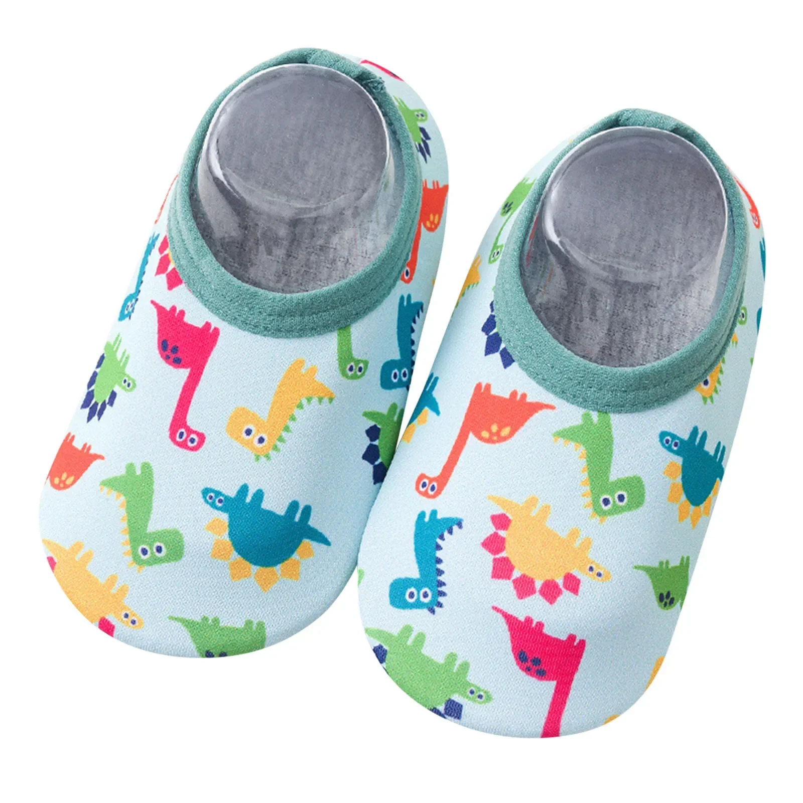 Zapatos de agua de dibujos animados para bebés, niños y niñas, descalzos, calcetines acuáticos, antideslizantes, para Surf, pesca, buceo, interiores y exteriores