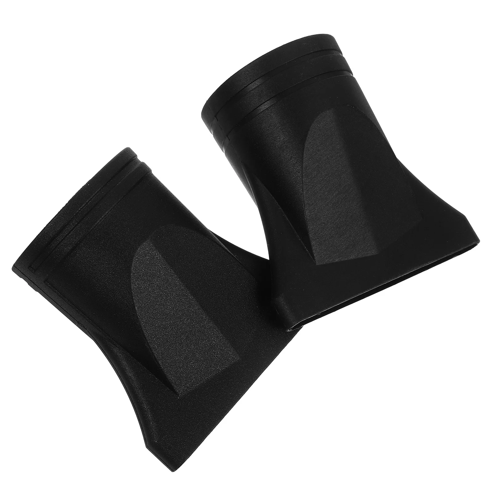 2 قطعة مجفف الشعر العالمي مرفق فوهة المكثف الناشر نصائح أسود 44-46 مللي متر قطر صالون تصفيف مجفف للنفخ #3