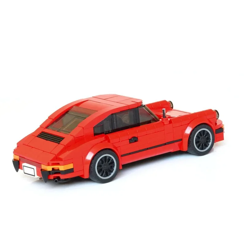 

MOC-212616Red New90sIconic Sports Car Racing Building Blocks Model310PartsMOC Creative Birthday Building Blocks ForBoys and Kids