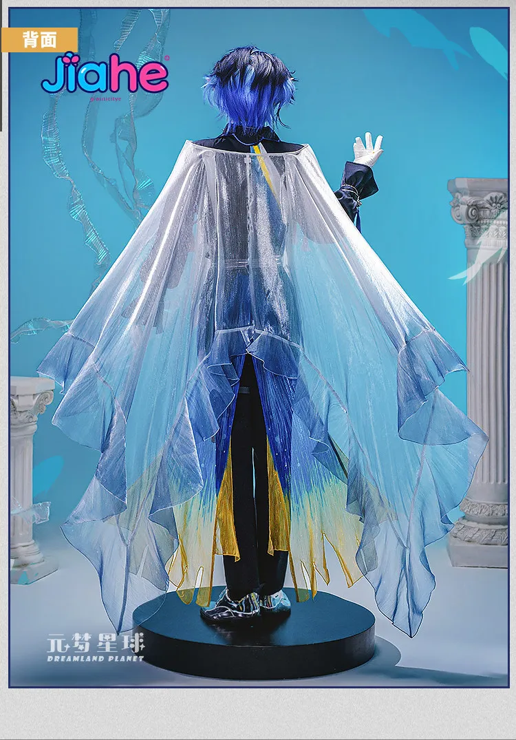 Arknights Lumen Cosplay Costume Full Set Game Anime Women Men Cute Uniform Halloween Party New Sweet Cloak Wig Accessories Props view 3