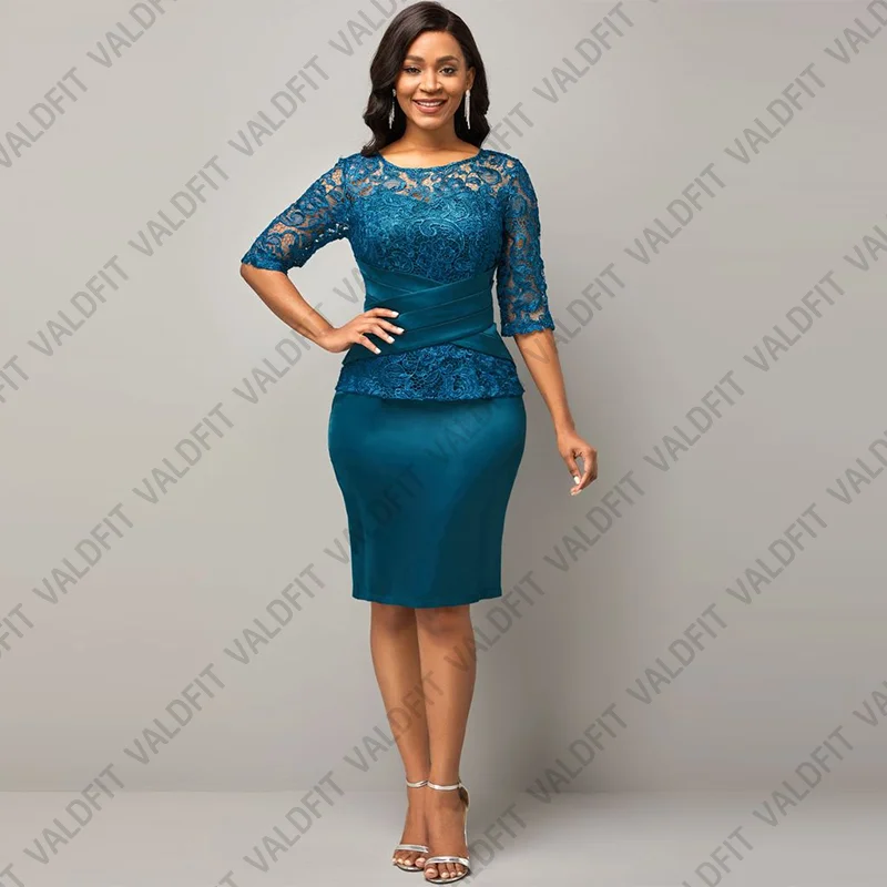 

Customized Short Knee Length Plus Size Mother of the Bride Dresses for Weddings Party Dress vestidos para madre de novia 2024