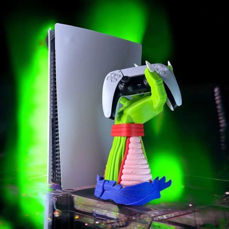 

Piccolo Arm Gamepad Controller Decorative Bracket Headphones Key Rack Entrance Hall Desktop Ornament Hallowmas Birthday Gift