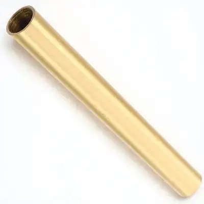 Lighting Fixture Downrod Inner Thread Straight Tube Copper 100Mm Lamp Stem Replacement Part for DIY Lamp Repair and Hanging