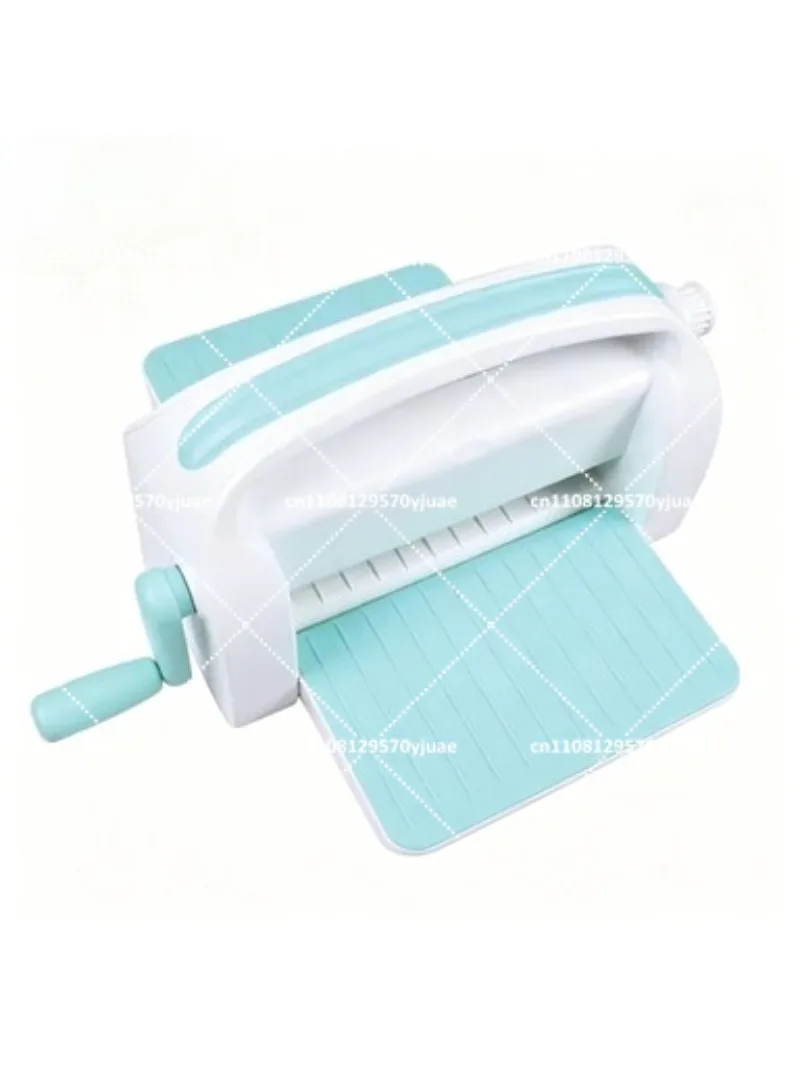 A4 Hand-Cranked Foldable Embossing Machine for DIY Greeting Card Making, Carbon Steel Knife Die Embossing Paper Art Craft Tool
