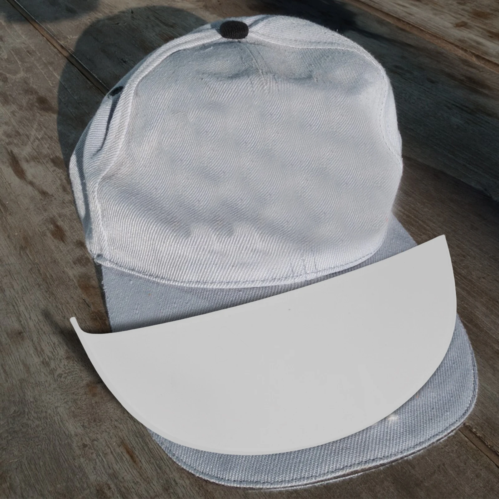 

20pcs Duckbill Cap Insert Paper Hat Shaper Curved Brim Support Replaceable Liner For Baseball Knitted Hats Storage