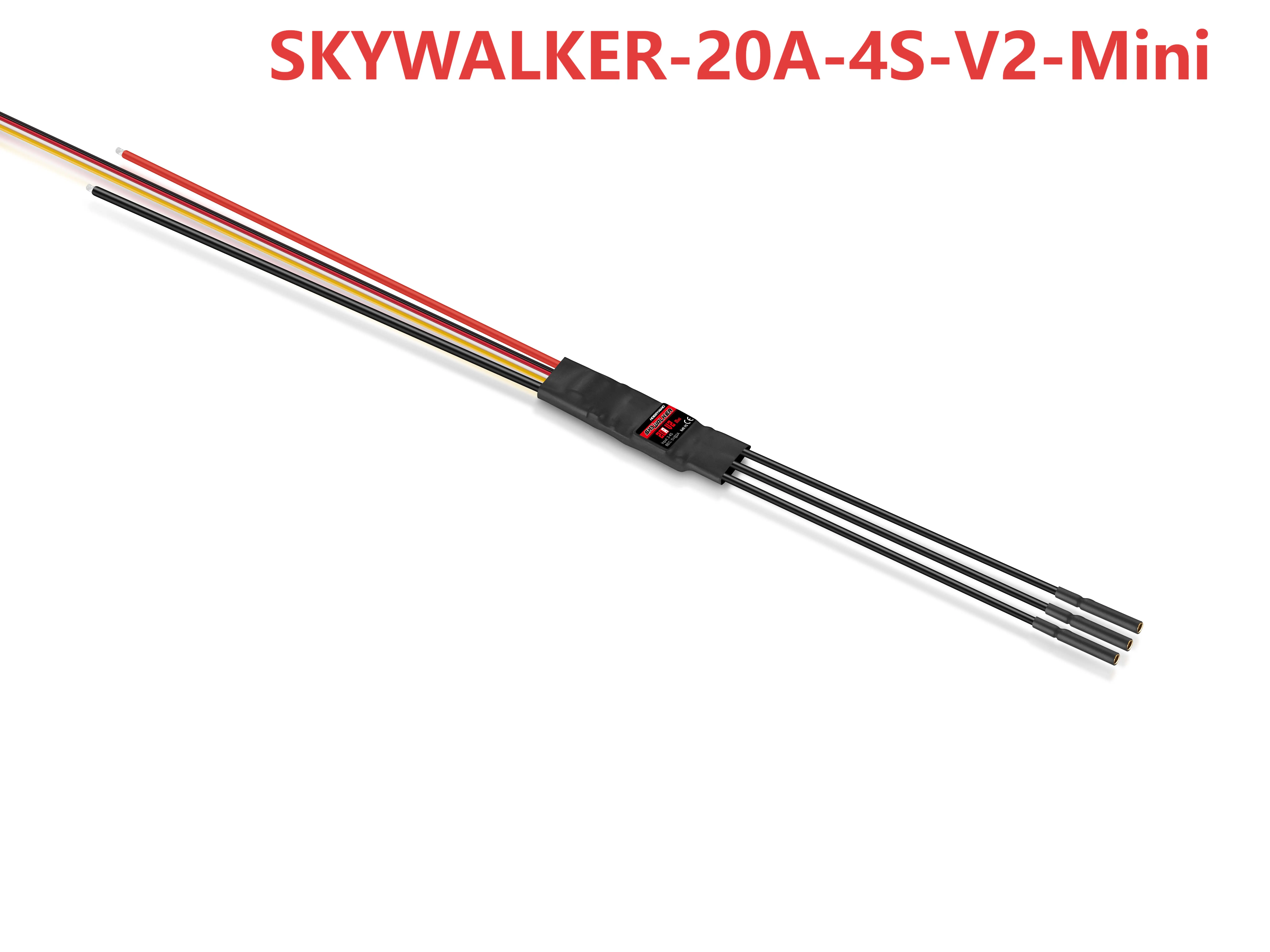 Hobbywing Skywalker 15A 20A 30A 40A 50A V2 ESC Speed Controller With UBEC For RC Airplanes Helicopter