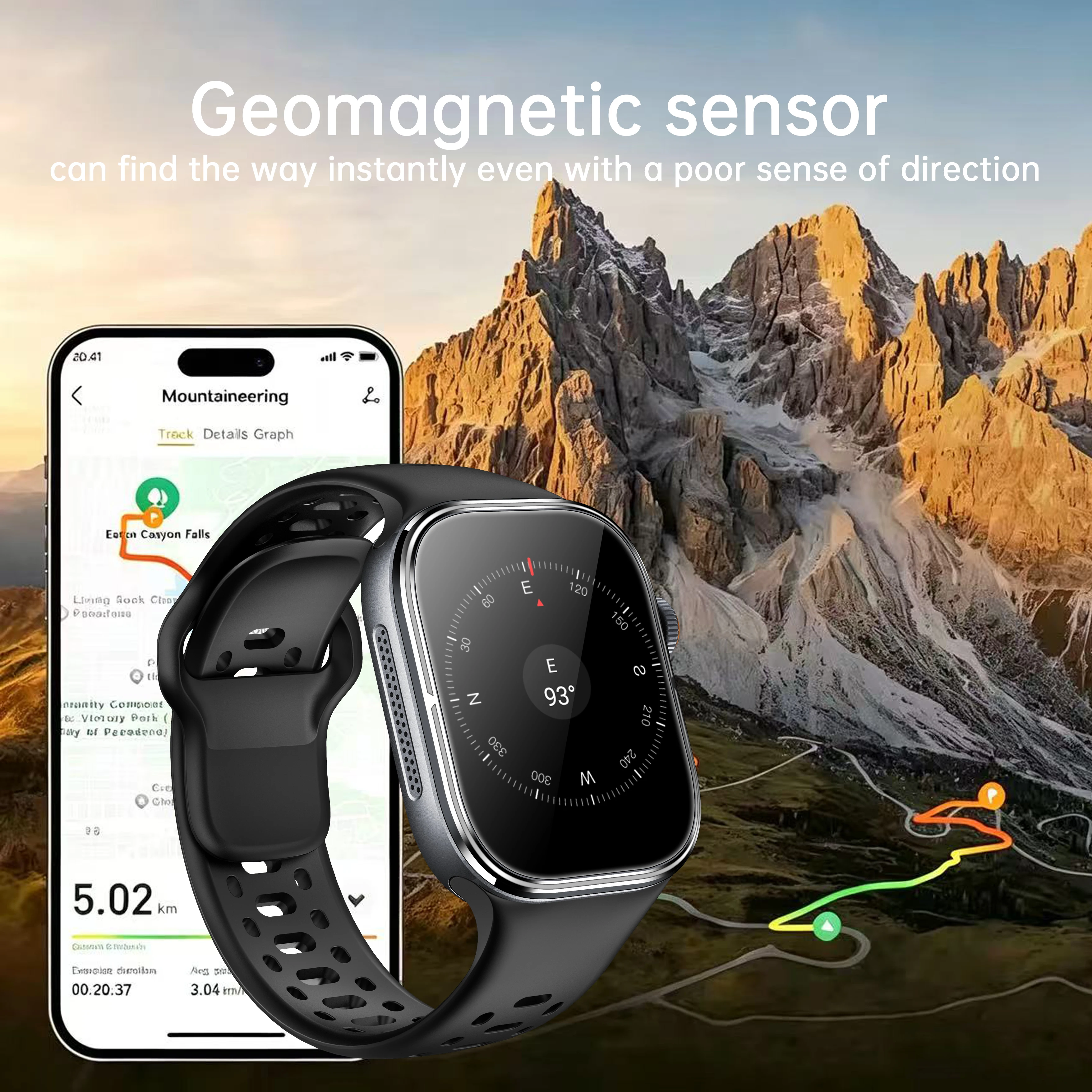 Jam Tangan Pintar Android H800 - Heart Rate Gps Watch ulasan dan harga