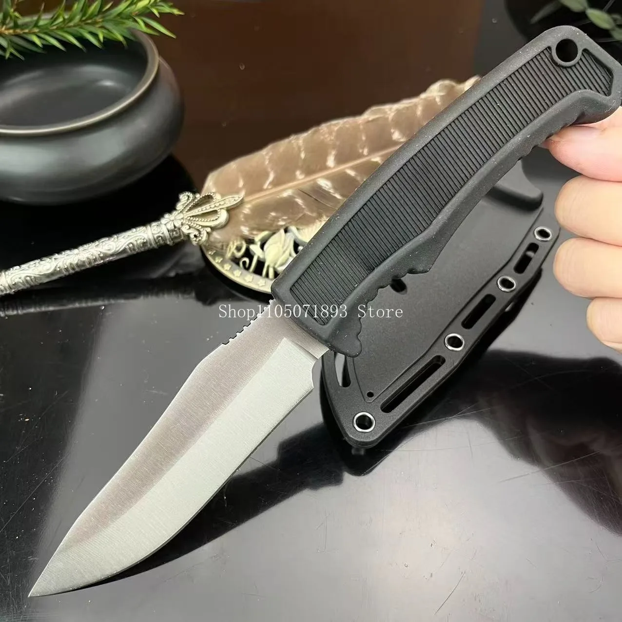 FK1001 Outdoor Camping Fishing Utility Straight Knife Wilderness Adventure Climbing Potable Knives EDC Hiking Picnic Multitools